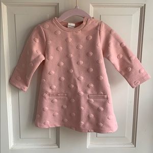 H&M 6 to 9 mo / Pink Polka Dot Dress